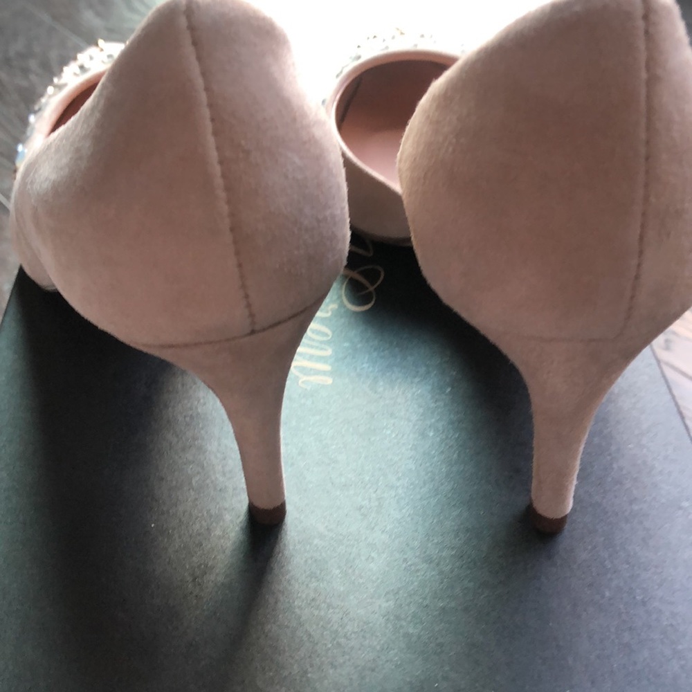 J Crew Colette d’orsay pump with jewels 6.5 - Picture 2 of 5